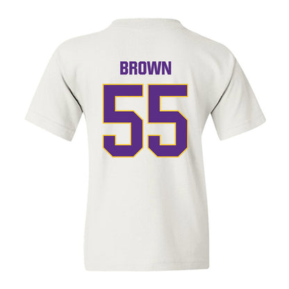 LSU - NCAA Football : Lamar Brown - Classic Shersey Youth T-Shirt-1
