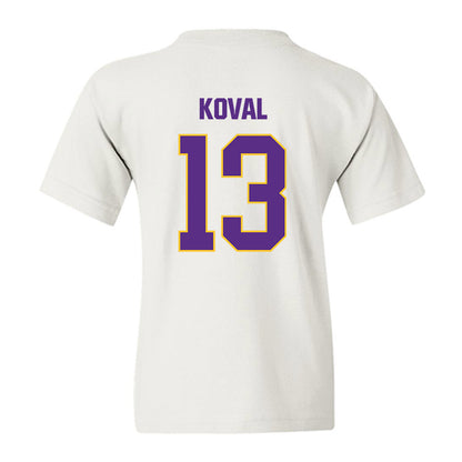 LSU - NCAA Women's Basketball : Kate Koval - Classic Shersey Youth T-Shirt-1