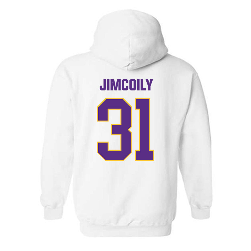 LSU - NCAA Football : CJ Jimcoily - Classic Shersey Hooded Sweatshirt-1
