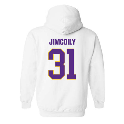 LSU - NCAA Football : CJ Jimcoily - Classic Shersey Hooded Sweatshirt-1