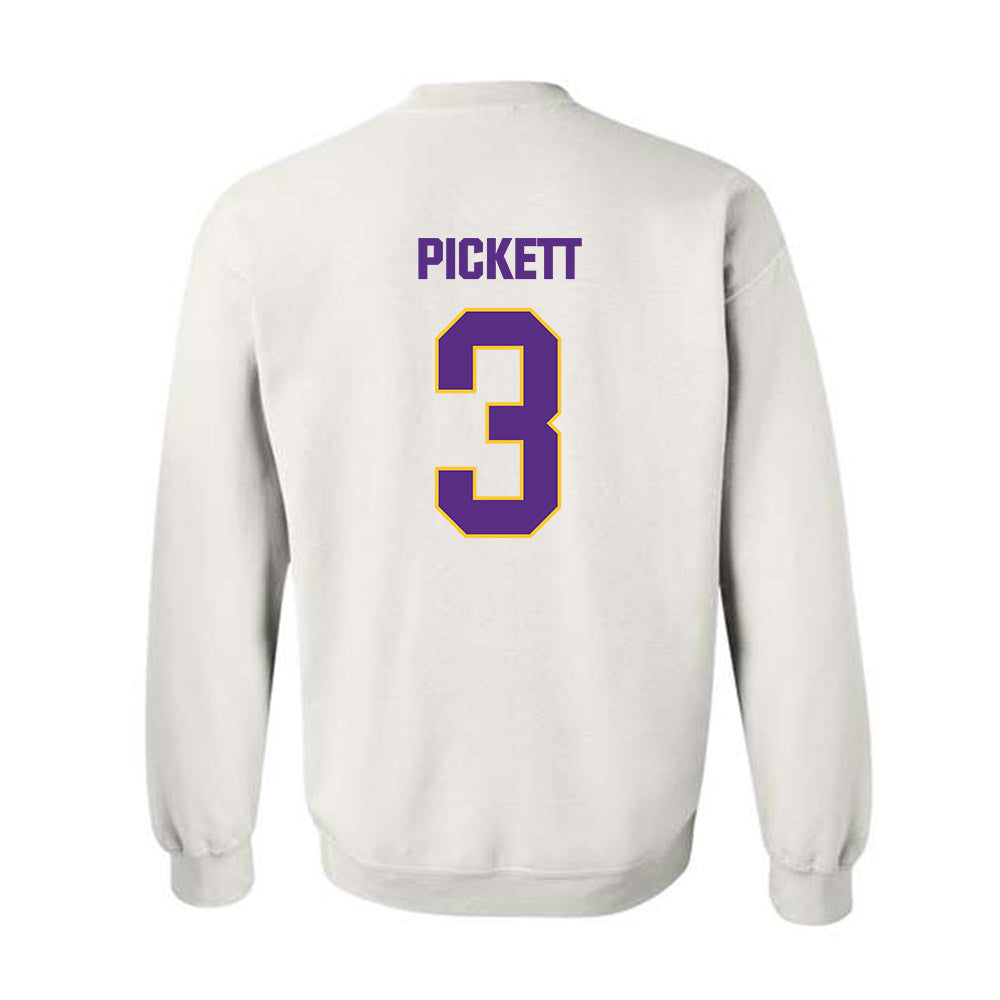 LSU - NCAA Football : DJ Pickett - Classic Shersey Crewneck Sweatshirt-1