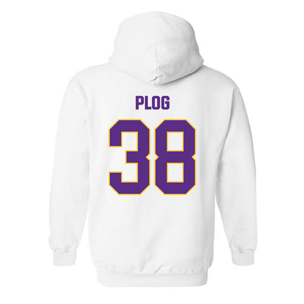 LSU - NCAA Baseball : Ethan Plog - Classic Shersey Hooded Sweatshirt-1