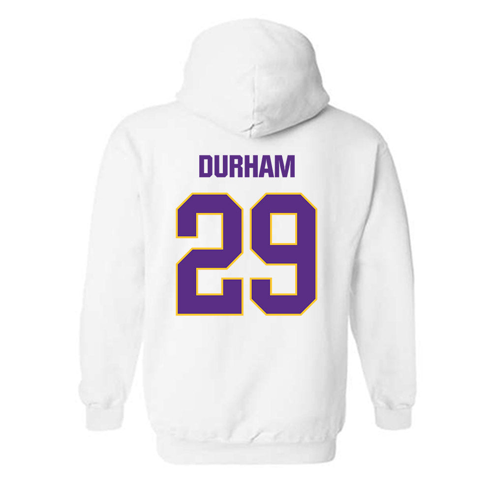 LSU - NCAA Football : Caden Durham - Classic Shersey Hooded Sweatshirt-1