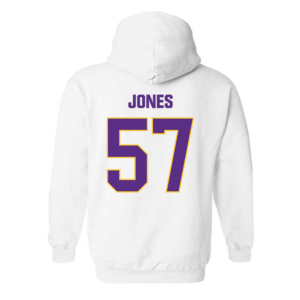 LSU - NCAA Football : Jakolby Jones - Classic Shersey Hooded Sweatshirt-1