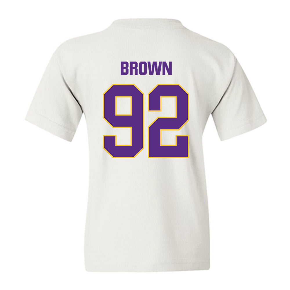 LSU - NCAA Football : Brandon Brown - Classic Shersey Youth T-Shirt-1