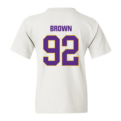 LSU - NCAA Football : Brandon Brown - Classic Shersey Youth T-Shirt-1