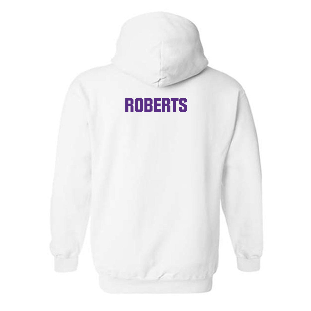 LSU - NCAA Women's Gymnastics : Victoria Roberts - Classic Shersey Hooded Sweatshirt-1