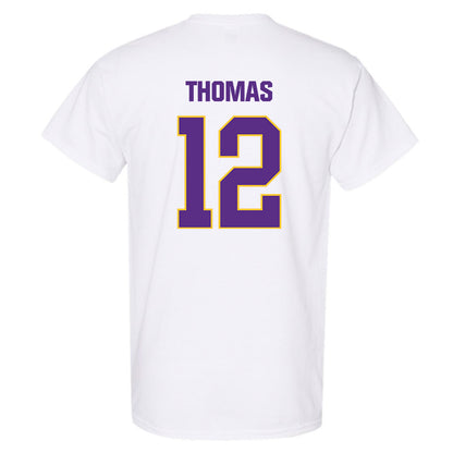 LSU - NCAA Football : Malachi Thomas - Classic Shersey T-Shirt-1