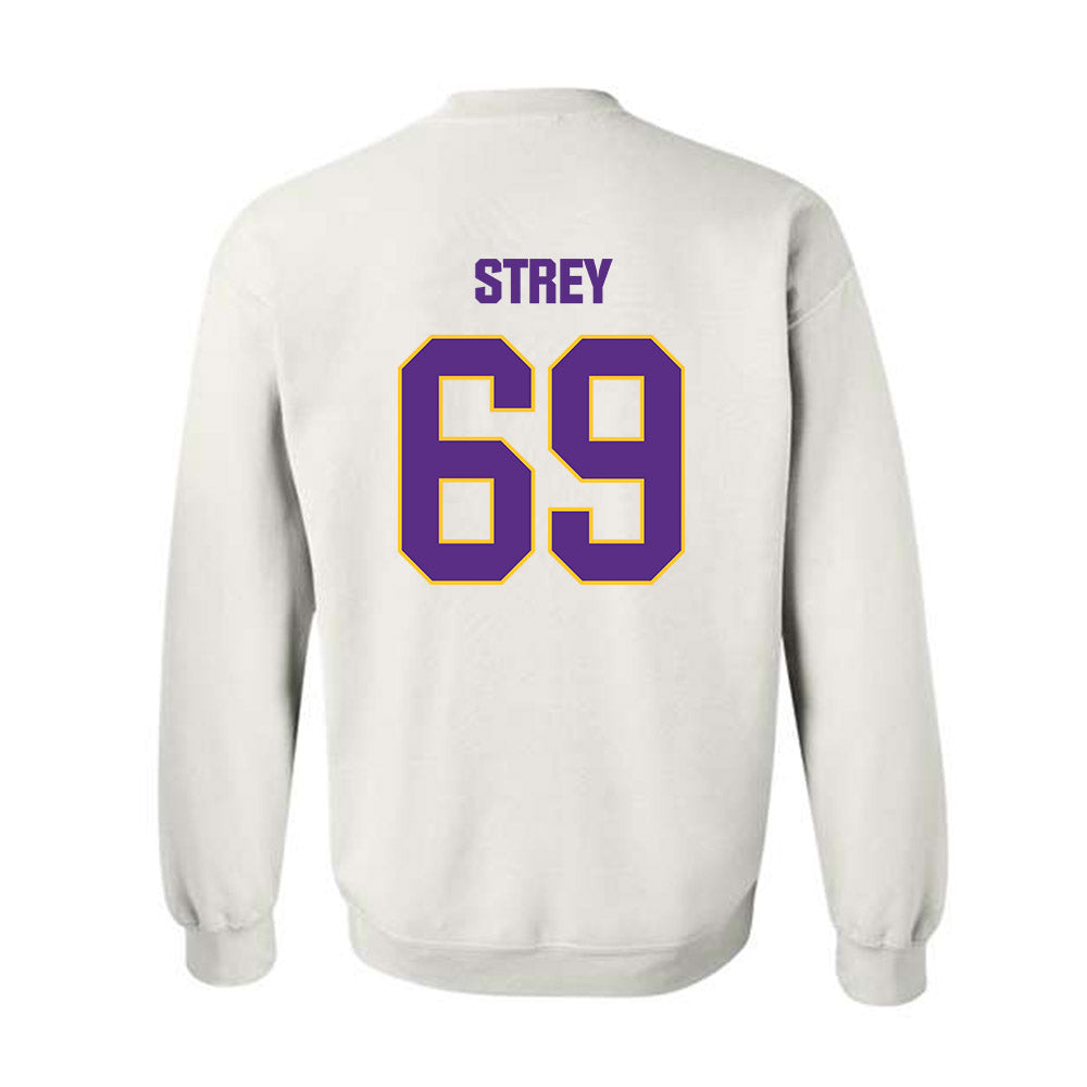 LSU - NCAA Football : Darrin Strey - Classic Shersey Crewneck Sweatshirt-1