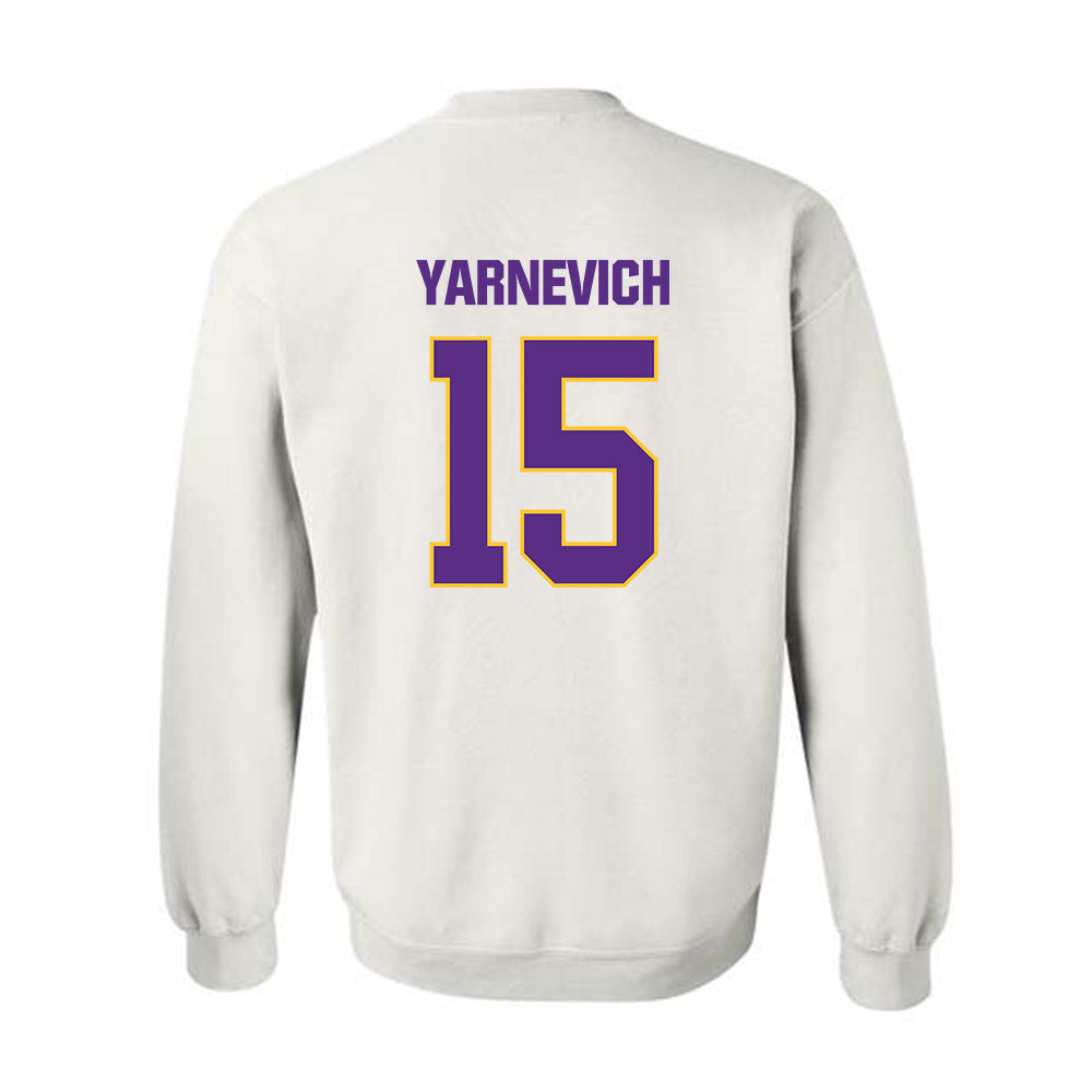 LSU - NCAA Women's Basketball : Meghan Yarnevich - Classic Shersey Crewneck Sweatshirt-1