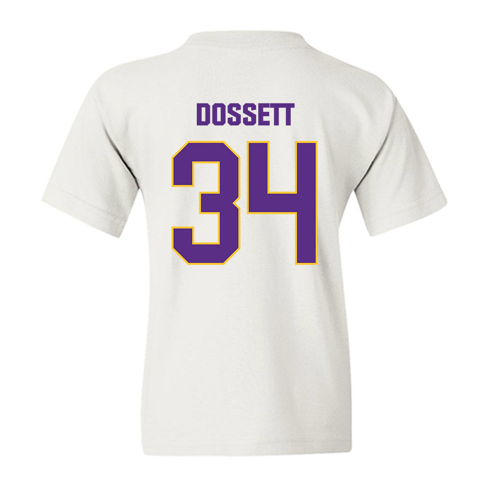 LSU - NCAA Football : Mason Dossett - Classic Shersey Youth T-Shirt-1