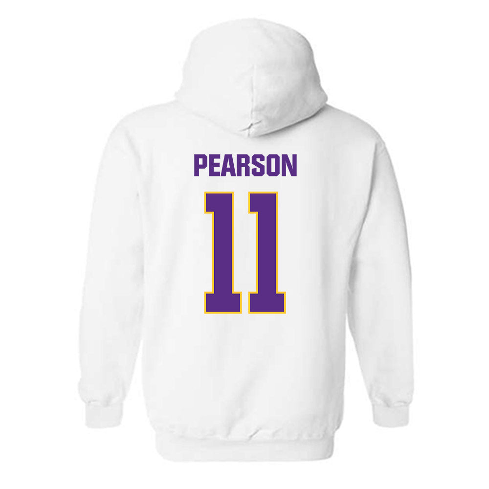 LSU - NCAA Baseball : Josh Pearson - Classic Shersey Hooded Sweatshirt-1