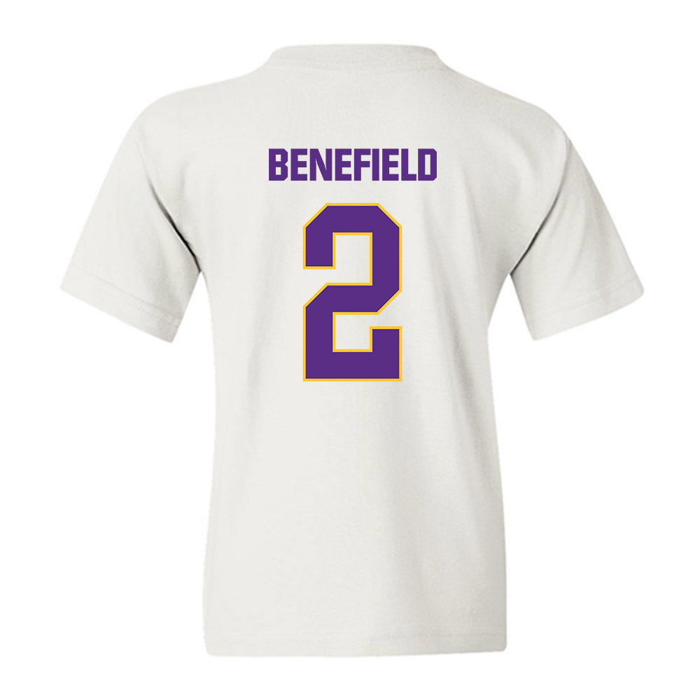 LSU - NCAA Football : Ty Benefield - Classic Shersey Youth T-Shirt-1