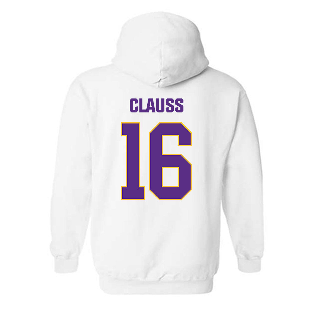 LSU - NCAA Baseball : Ethan Clauss - Classic Shersey Hooded Sweatshirt-1