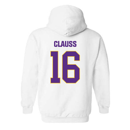 LSU - NCAA Baseball : Ethan Clauss - Classic Shersey Hooded Sweatshirt-1