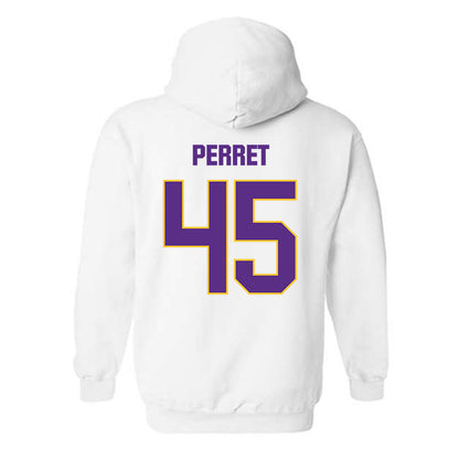 LSU - NCAA Football : Sean Perret - Classic Shersey Hooded Sweatshirt-1