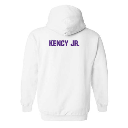 LSU - NCAA Football : David Kency Jr. - Classic Shersey Hooded Sweatshirt-1