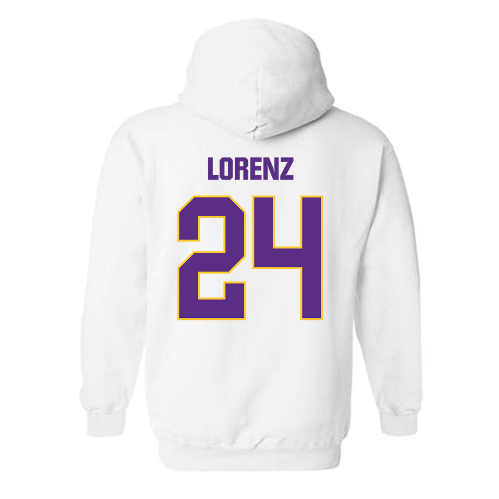 LSU - NCAA Softball : Charlize Lorenz - Classic Shersey Hooded Sweatshirt-1