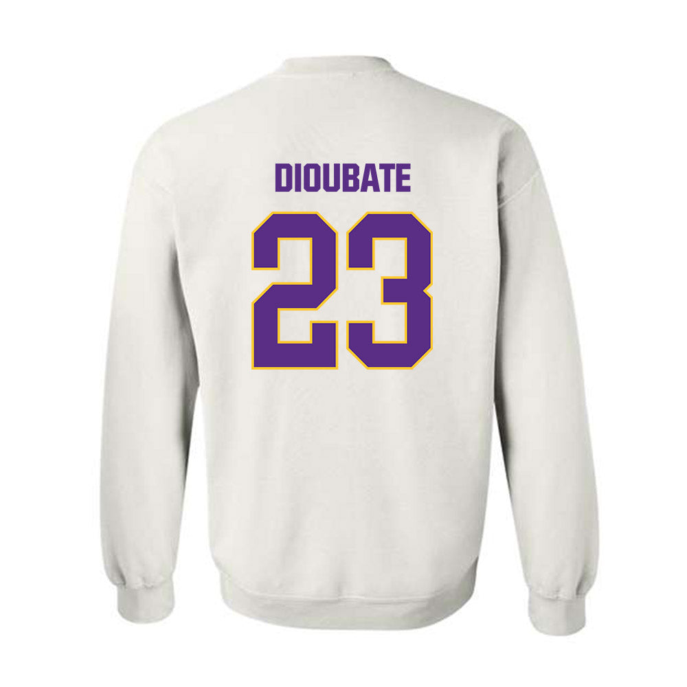 LSU - NCAA Men's Basketball : Mouhamed Dioubate - Classic Shersey Crewneck Sweatshirt-1