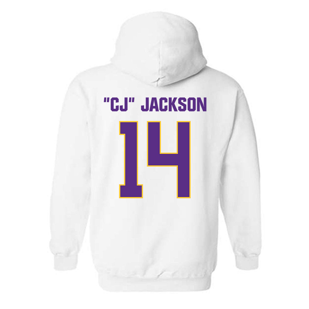 LSU - NCAA Football : Christopher "CJ" Jackson - Classic Shersey Hooded Sweatshirt-1