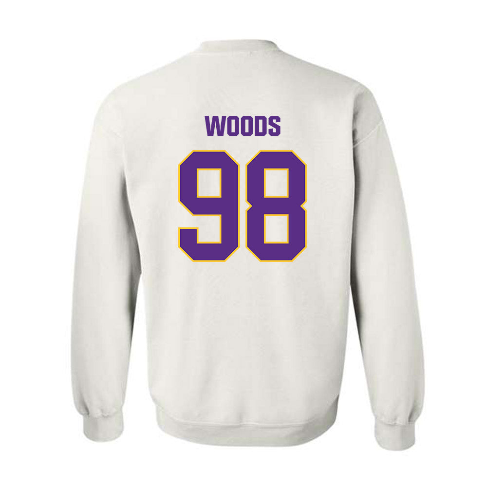 LSU - NCAA Football : Achilles Woods - Classic Shersey Crewneck Sweatshirt-1