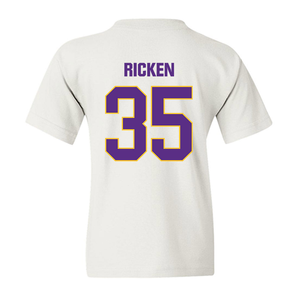 LSU - NCAA Baseball : Reagan Ricken - Classic Shersey Youth T-Shirt-1
