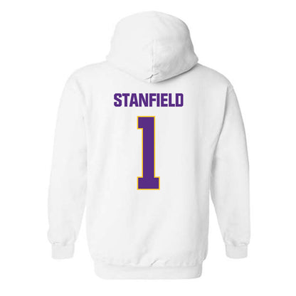 LSU - NCAA Baseball : Chris Stanfield - Classic Shersey Hooded Sweatshirt-1