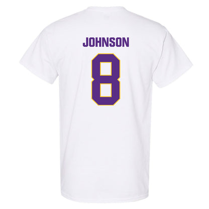 LSU - NCAA Football : Jujuan Johnson - Classic Shersey T-Shirt-1