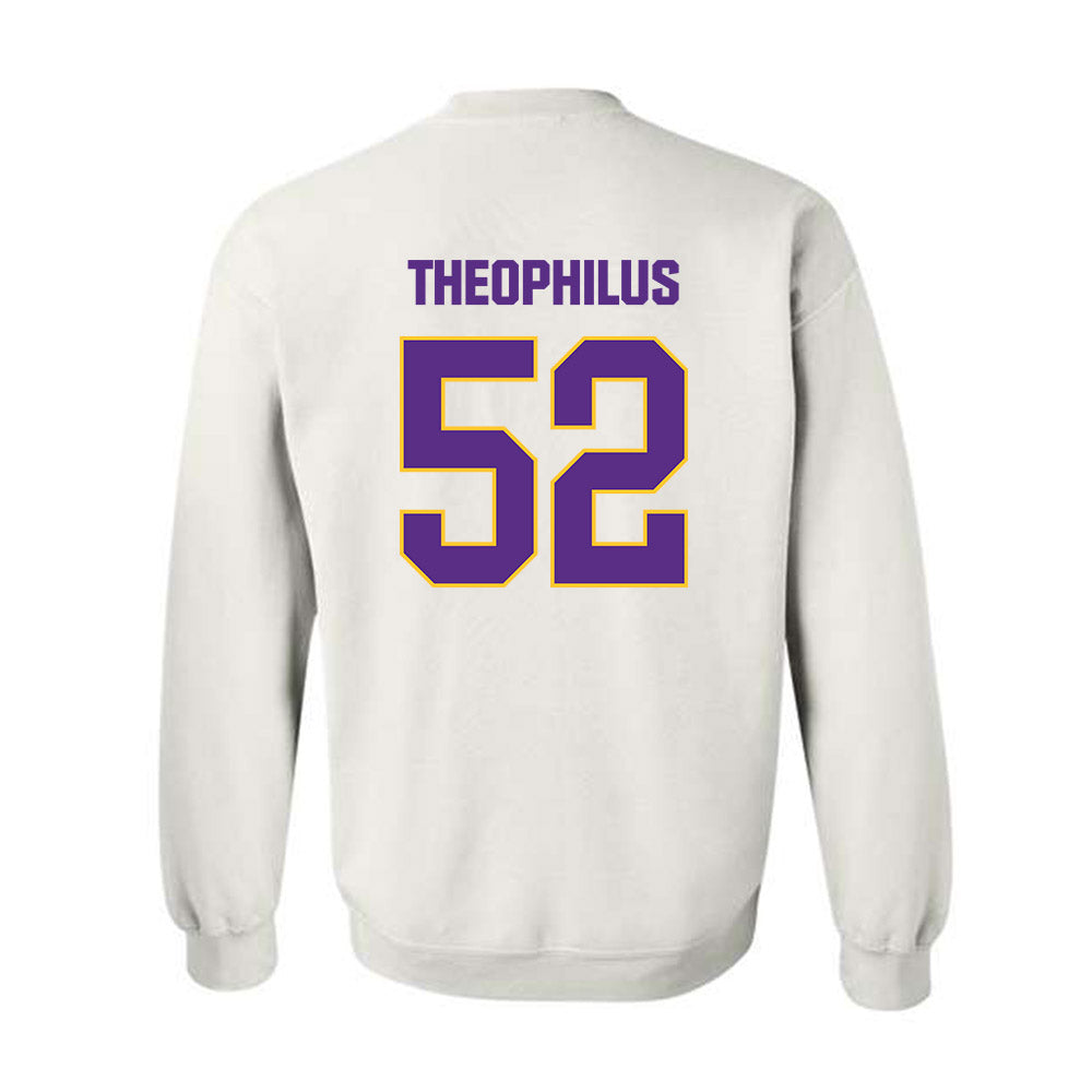 LSU - NCAA Baseball : Zion Theophilus - Classic Shersey Crewneck Sweatshirt-1
