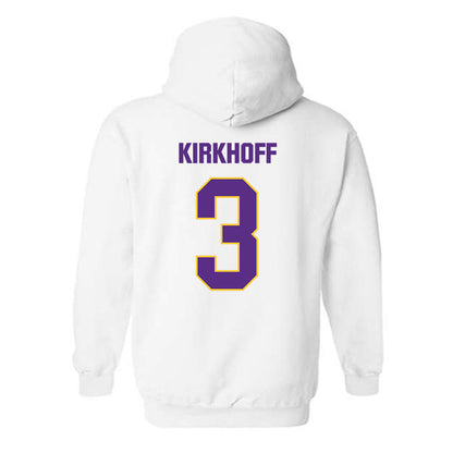 LSU - NCAA Women's Volleyball : Aly Kirkhoff - Classic Shersey Hooded Sweatshirt-1