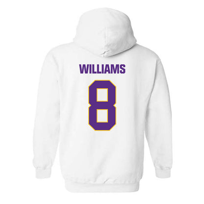 LSU - NCAA Women's Basketball : Jada Williams - Classic Shersey Hooded Sweatshirt-1