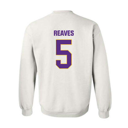 LSU - NCAA Baseball : Tanner Reaves - Classic Shersey Crewneck Sweatshirt-1