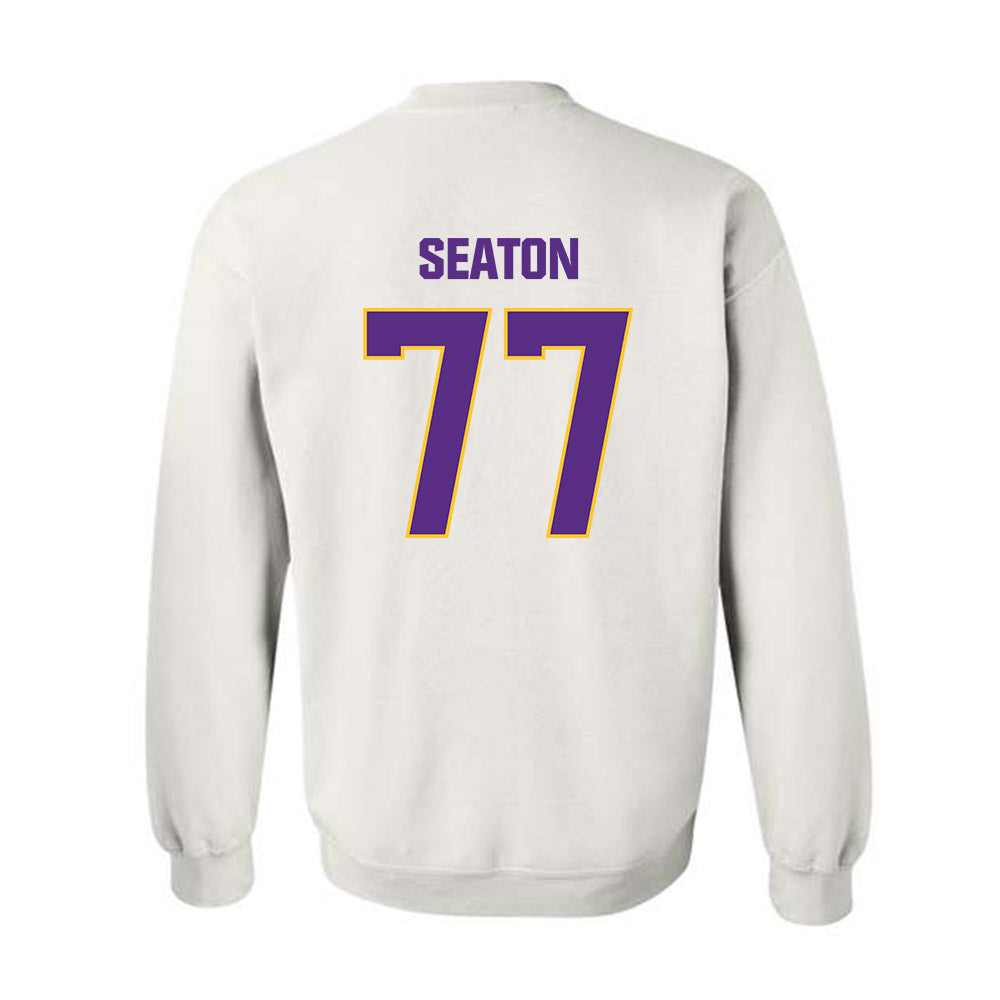 LSU - NCAA Football : Jordan Seaton - Classic Shersey Crewneck Sweatshirt-1