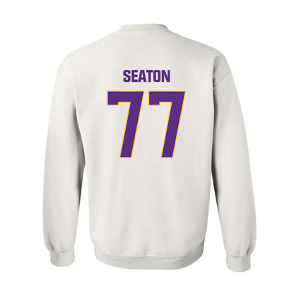 LSU - NCAA Football : Jordan Seaton - Classic Shersey Crewneck Sweatshirt-1