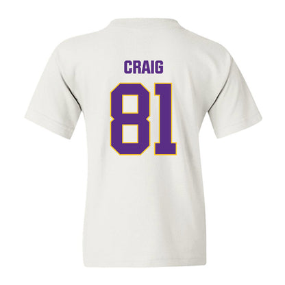 LSU - NCAA Football : Landon Craig - Classic Shersey Youth T-Shirt-1