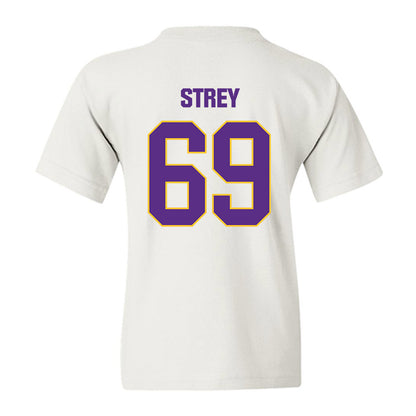 LSU - NCAA Football : Darrin Strey - Classic Shersey Youth T-Shirt-1