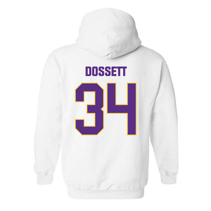 LSU - NCAA Football : Mason Dossett - Classic Shersey Hooded Sweatshirt-1