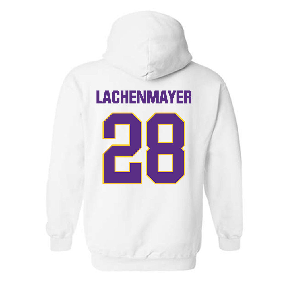 LSU - NCAA Baseball : Danny Lachenmayer - Classic Shersey Hooded Sweatshirt-1