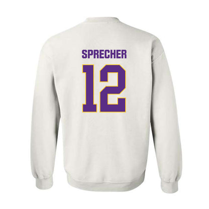 LSU - NCAA Beach Volleyball : Julia Sprecher - Classic Shersey Crewneck Sweatshirt-1