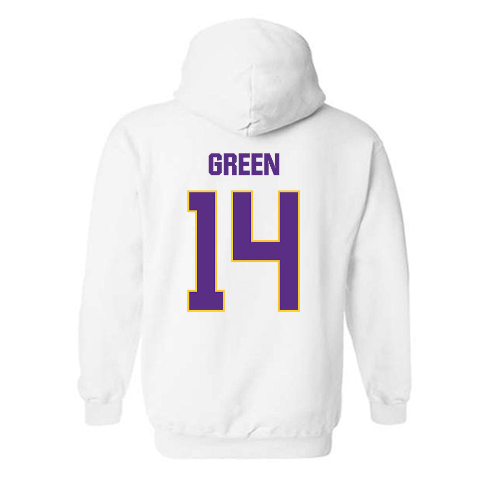 LSU - NCAA Football : Trey'Dez Green - Classic Shersey Hooded Sweatshirt-1