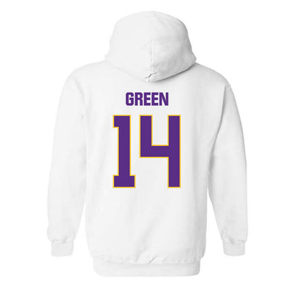 LSU - NCAA Football : Trey'Dez Green - Classic Shersey Hooded Sweatshirt-1