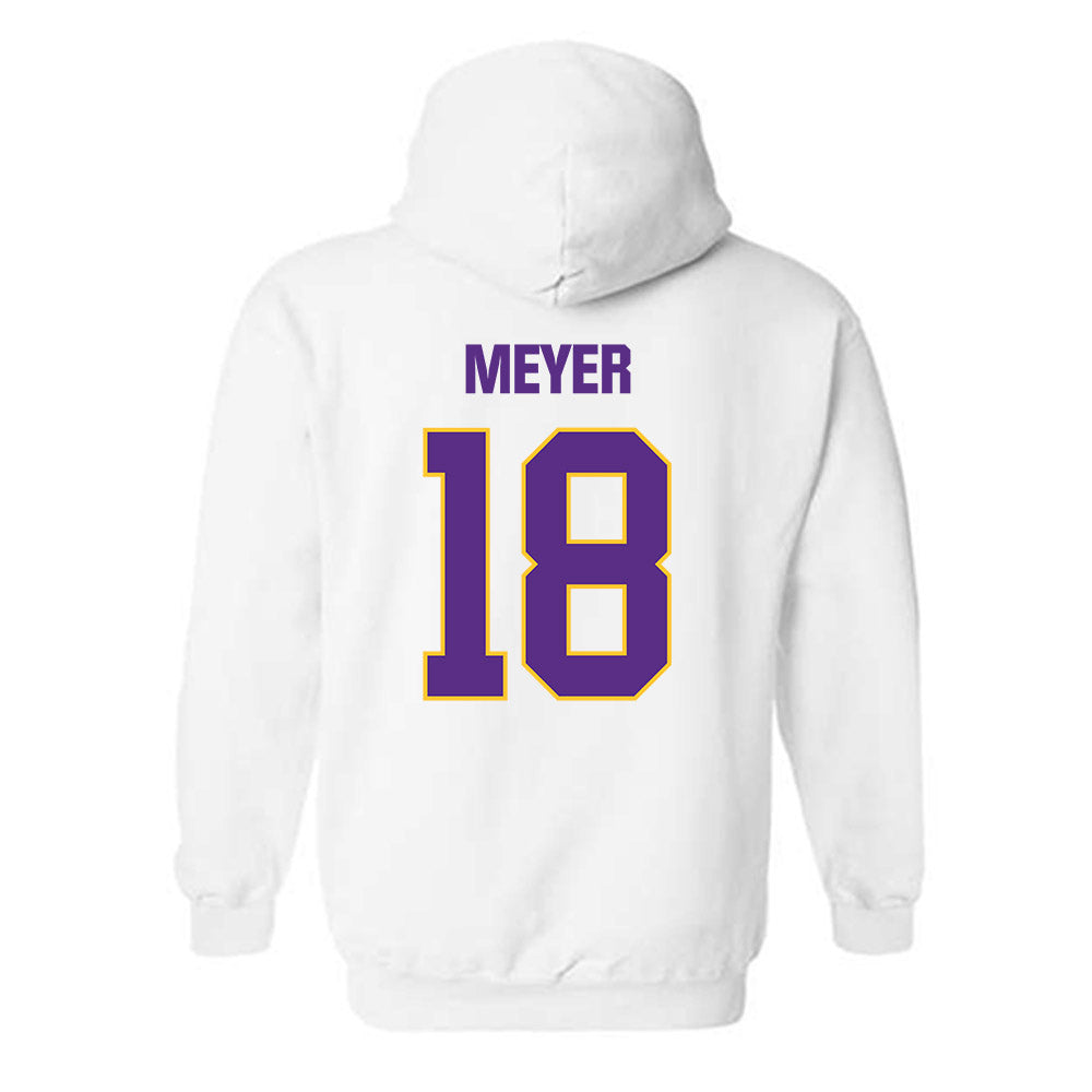 LSU - NCAA Women's Volleyball : Zayna Meyer - Classic Shersey Hooded Sweatshirt-1