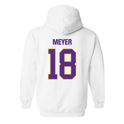 LSU - NCAA Women's Volleyball : Zayna Meyer - Classic Shersey Hooded Sweatshirt-1
