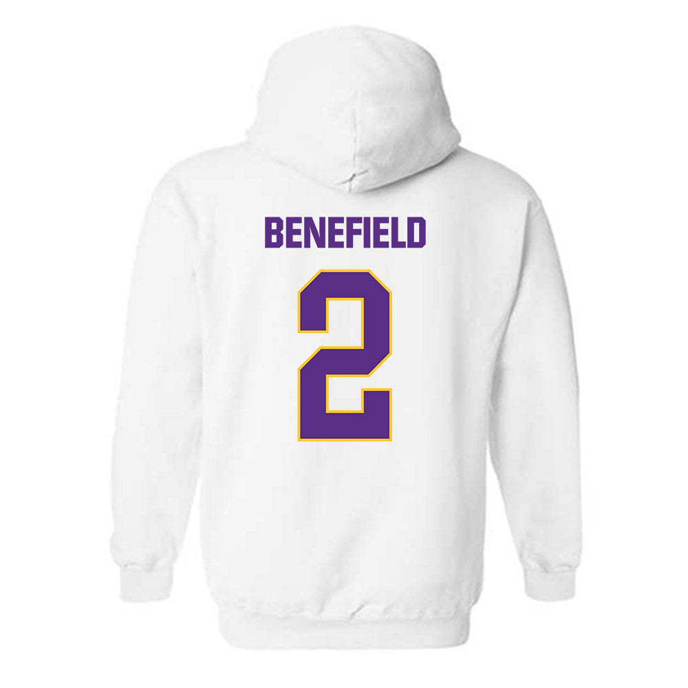LSU - NCAA Football : Ty Benefield - Classic Shersey Hooded Sweatshirt-1
