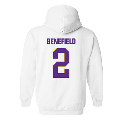 LSU - NCAA Football : Ty Benefield - Classic Shersey Hooded Sweatshirt-1