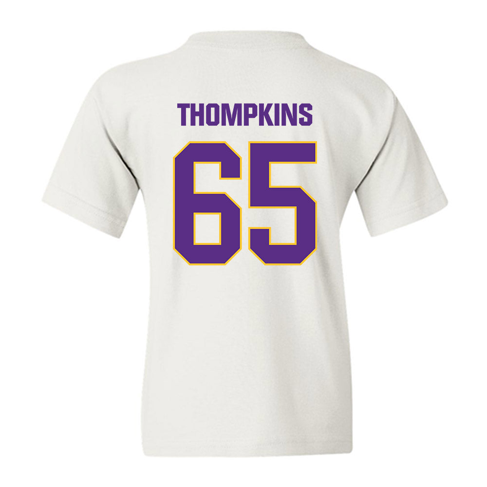 LSU - NCAA Football : Sean Thompkins - Classic Shersey Youth T-Shirt-1
