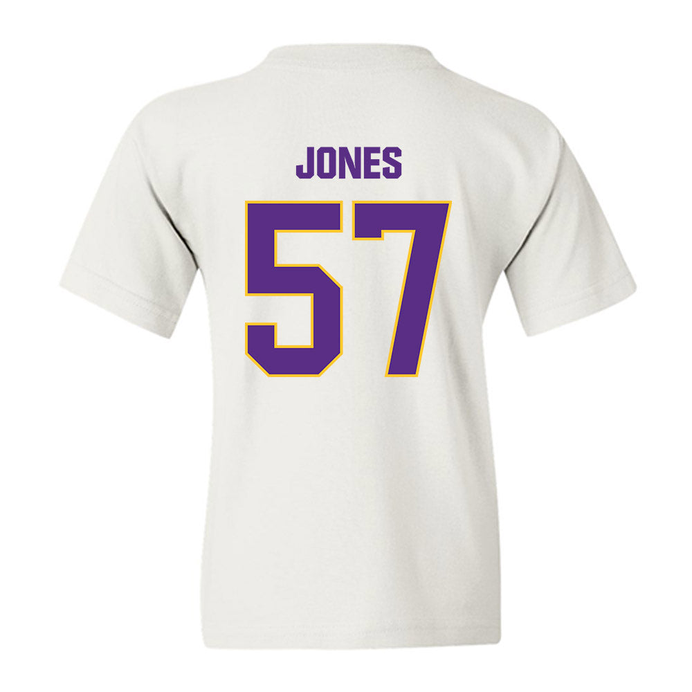LSU - NCAA Football : Jakolby Jones - Classic Shersey Youth T-Shirt-1