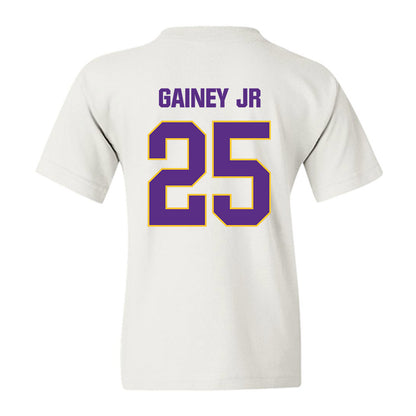 LSU - NCAA Football : Rod Gainey jr - Classic Shersey Youth T-Shirt-1