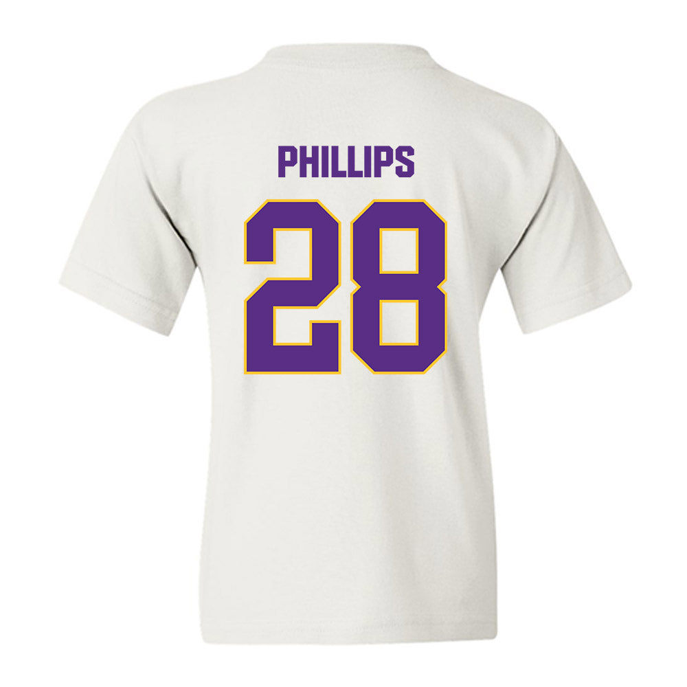 LSU - NCAA Softball : Jada Phillips - Classic Shersey Youth T-Shirt-1