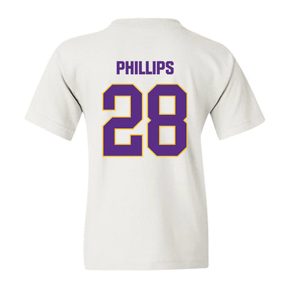 LSU - NCAA Softball : Jada Phillips - Classic Shersey Youth T-Shirt-1